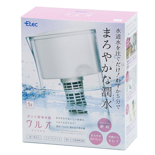 銀イオン抗菌剤不使用の浄水器 ウルオ ポット型 カートリッジ 4個セット 楽天市場】ウルオ ポット型浄水器 カートリッジ1本付 UL-035